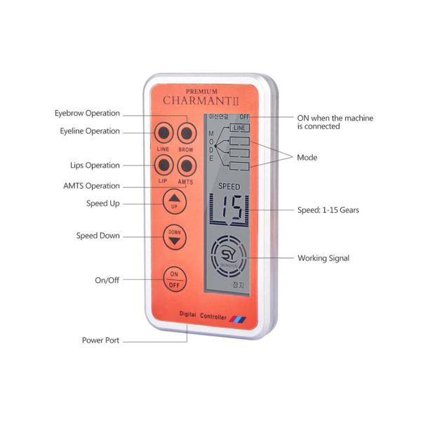 Stainless Steel 10VA Semi Permanent Makeup Machine For Tattoo Eyebrow Makeup