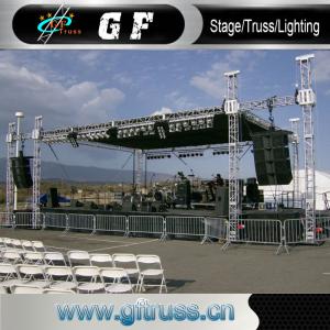 Spigot 6061-T6 Aluminum Roof Truss System With Line Array