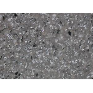 Quality Crystal Shining Quartz Countertop Slabs Strong Temperature Resistance for sale