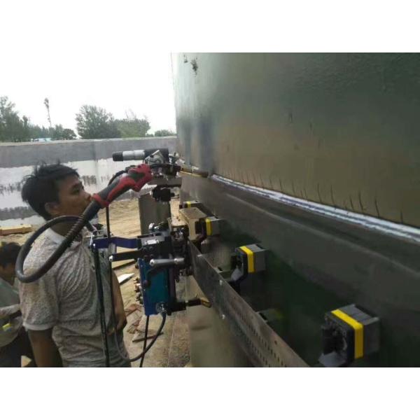 Arc Flexible Rails Track Welder for Oil Tank Construction in Africa and South America