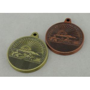 China USRO Die Cast Medals by Zinc alloy with Antique Brass Plating on sale