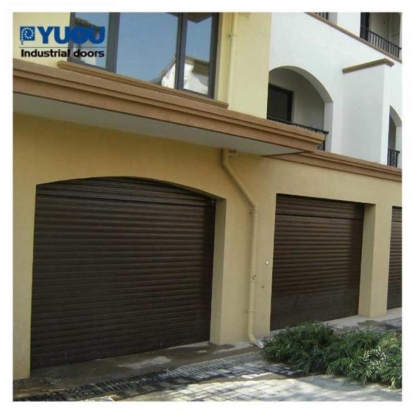 Buy Remote Control Aluminium Roller Shutter Doors Customized Electric 220V Big Size 2mm Slat at wholesale prices
