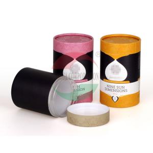 China Round Paper Composite Cans For Coffee Powder Packaging , Cylinder Paper Tube Packaging on sale