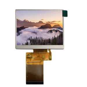 China Wide Temperature IPS TFT Display 320x240 3.5 Inch LCD Screen With ST7272A Driver IC on sale