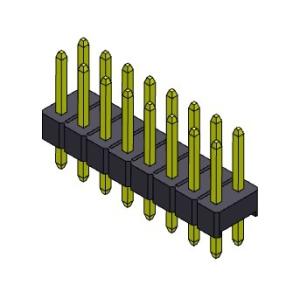 Pin Header Connector 2.54mm Dual Row DIP TYPE 2*2PIN To 2*40PIN H=2.54MM