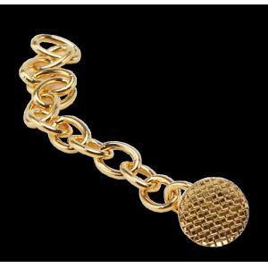 Mesh Base Lingual Button With Chain used in various orthodontic situations