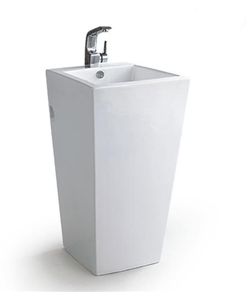 Buy Rectangular Freestanding Bathroom Sink Strong Intensity Outstanding Durability at wholesale prices