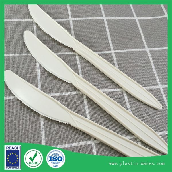Buy disposable dinner knife corn starch biodegradable at wholesale prices