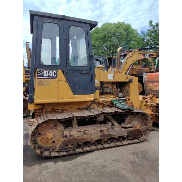 Used Caterpillar D4C Bulldozer for Building Material Shops and Earth-Moving Equipment