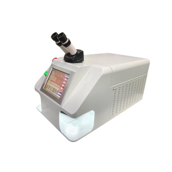 Buy Microscope CNC Laser Gold Soldering Machine Desktop 15ms 120J at wholesale prices