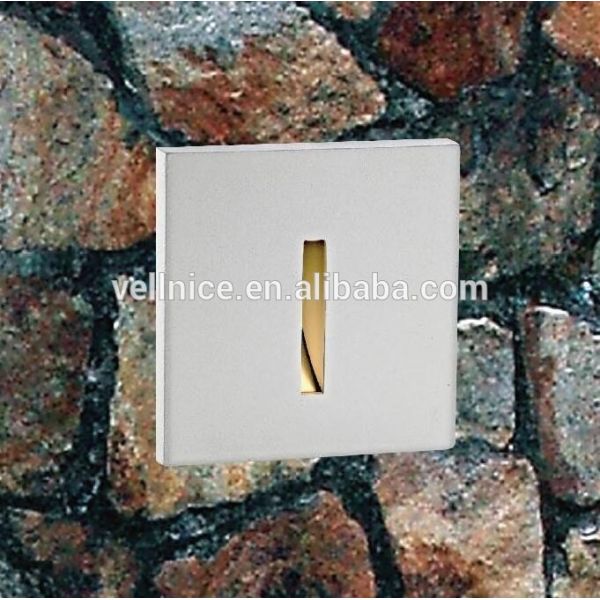 Megnet Interchangeable face IP65 CE RoHs 3W Recessed Outdoor LED Step Lights Aluminum Alloy 3000K