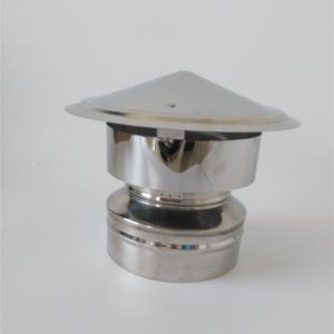 Diameter 100mm Stainless Steel Shield Chimney Flue Rain Caps For Chimney System