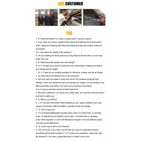 Standard Garrison Fencing Panels