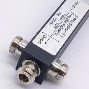 High Power Splitter 698-4000MHz N F in Grey Ultra Wideband 2/3/4 Way Low Pim
