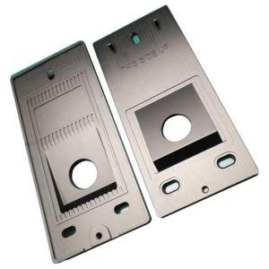 Brushed Metal Stamping Components , Automotive Stamping Stainless Steel Parts