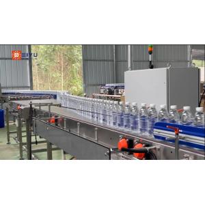 48000BPH Purified Mineral Bottle Water Packaging Machine PET plastic