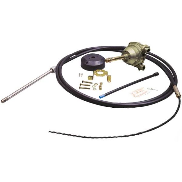 Buy Simple Installation Mechanical Steering System With Single Cable Steering Helm at wholesale prices