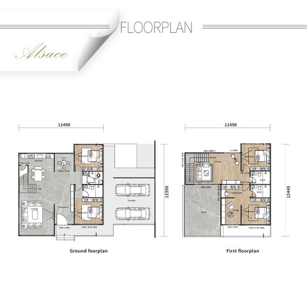 New Zealand Standard Prefabricated Light Steel Frame House Luxury Villa
