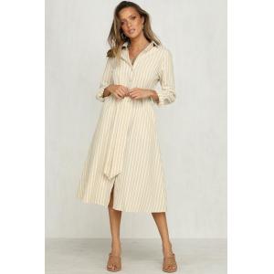 2018 Women Clothing Striped Casual Office Dress