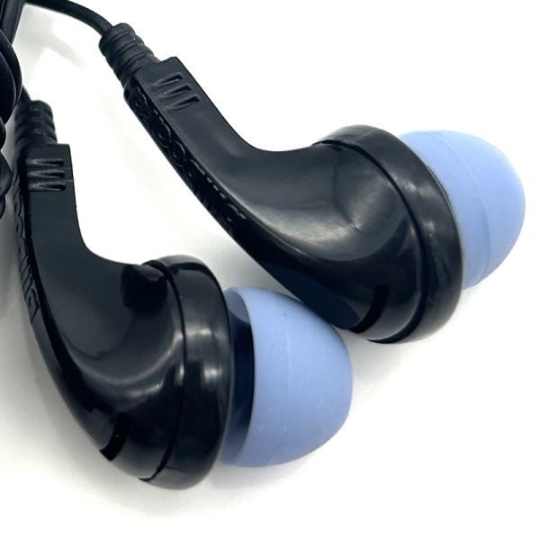 Directly Sale One Time Earphone OEM Color Bus Airline Tour Guide Earphone Best Disposable Earphone PVC Cable Wired