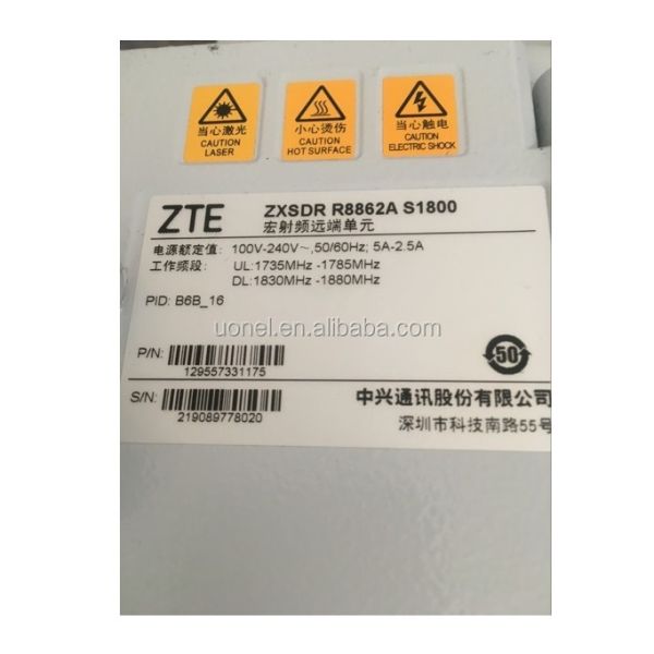 ZTE ZXSDR R8862A S2100 A6A ZTE RRU8862A S2100 Small Cell