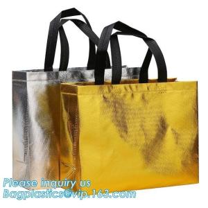 New Design Custom Sublimation Printing Rpet Non Woven Bags, Eco Shopping Pp