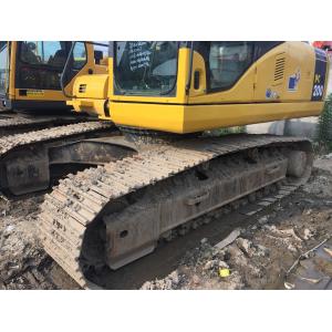 Japan Origin Second Hand Komatsu PC200-7 Excavator Heavy Duty Yellow Color