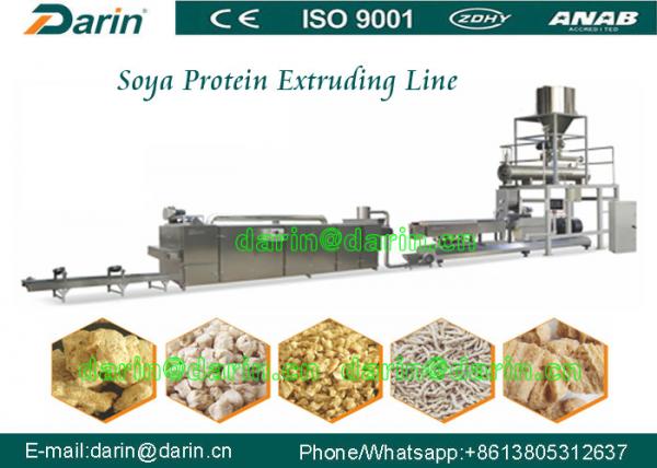 Buy Textured Soya Extruder Machine process line with 150kg per hour at wholesale prices