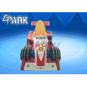 Aircanades Race Car Kiddy Ride Machine , Coin Operated Kiddie Rides
