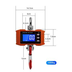 Best Seller Weighing Scale 500Kg Electronic Hanging Crane Scale with Weight