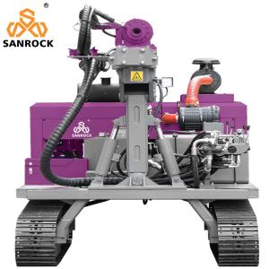 Small Pile Driving Equipment Photovoltaic Construction Machinery Pile Driver