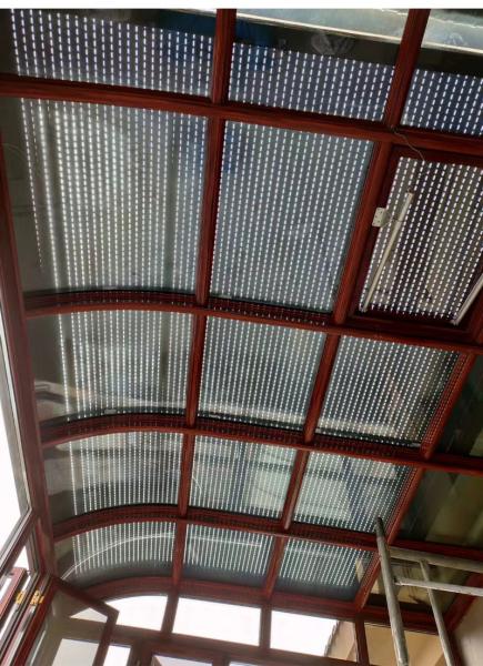 Electric Retractable Roof Awning Zip Track Roof Retractable Aluminium Outdoor Roller Shutters