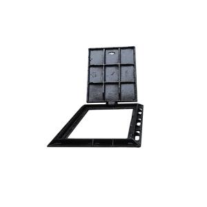 Customized Heavy Duty Manhole Covers Shock Absorption For Road Facilities