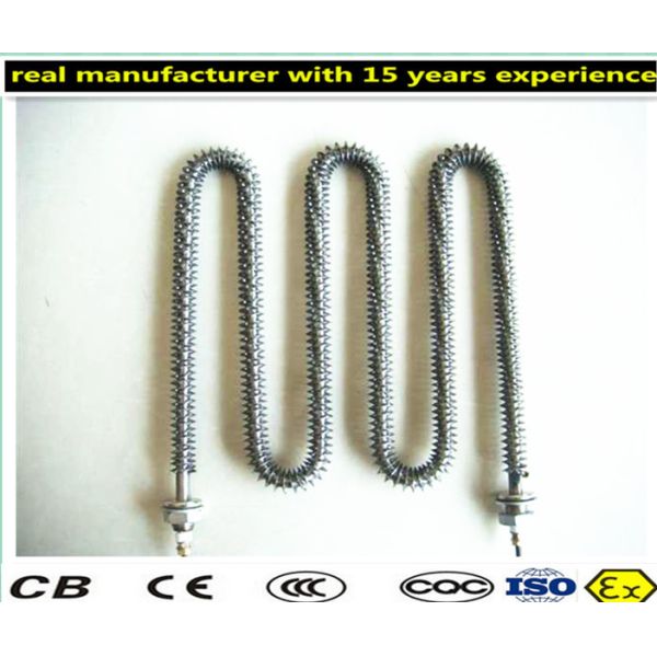 Safe And Reliable Tubular Heating Elements IP66 Protection Level Customized