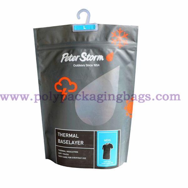 Buy 200 Micron Plastic Zipper Packing Bags With Bottom Gusset at wholesale prices