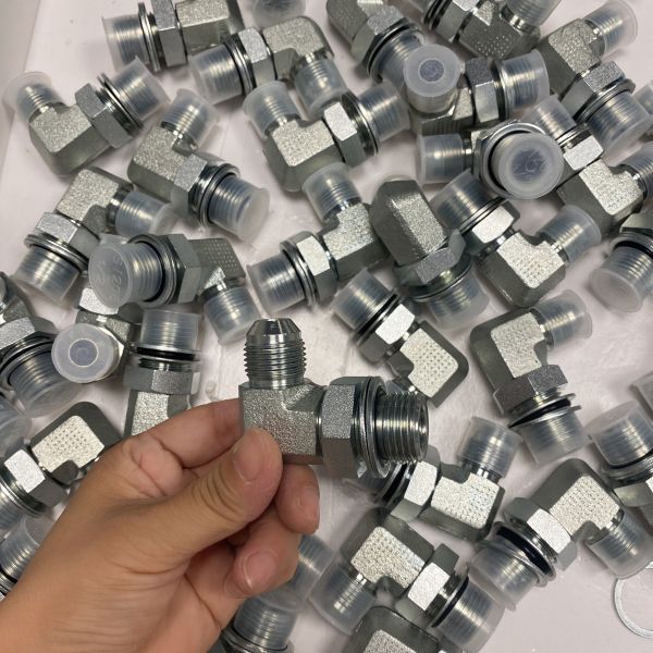 Buy 1JG9-OG Hydraulic Hose Fittings With Trivalent Zinc Plated at wholesale prices