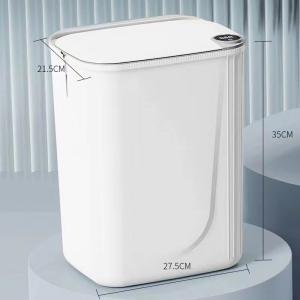 Living Room Bedroom IPX5 Waterproof Intelligent Electronic Motion Plastic Trash