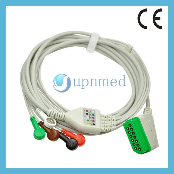 Buy Nihon Kohden 5 lead ECG Cable with leadwires at wholesale prices
