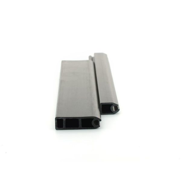 Buy Black Plastic Extrusion for Customized Sliding Profiles at wholesale prices