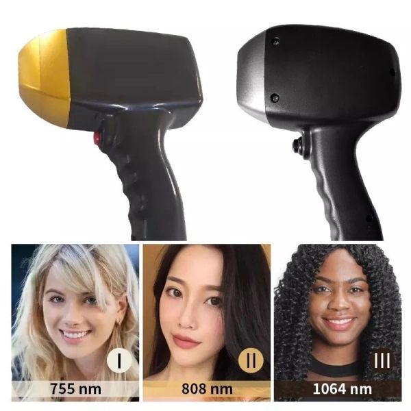2025 Latest 4K 1200W 1600W 2000W Triple Wave 808nm Laser Diode Hair Removal/painless Hair Remover Facial Hair Removal Device