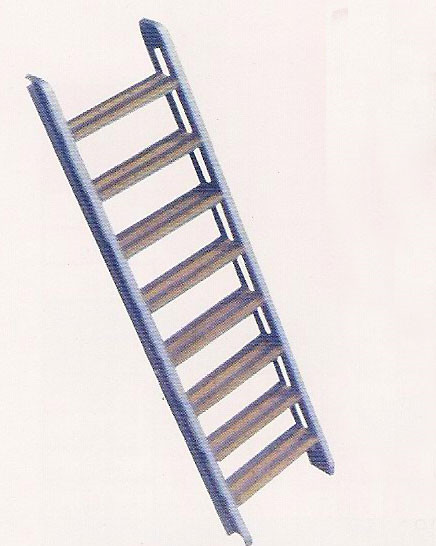 Buy Aluminum Boarding Ladder Swimming Pool Inclined Ladder 50kgs Max. Load at wholesale prices
