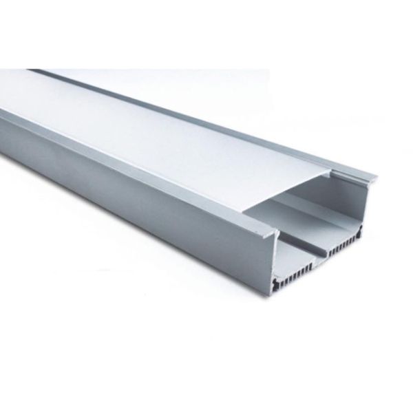 Buy Extruded Aluminum Led Profile For Led Strips Light / Aluminum Tile Trim Profile at wholesale prices