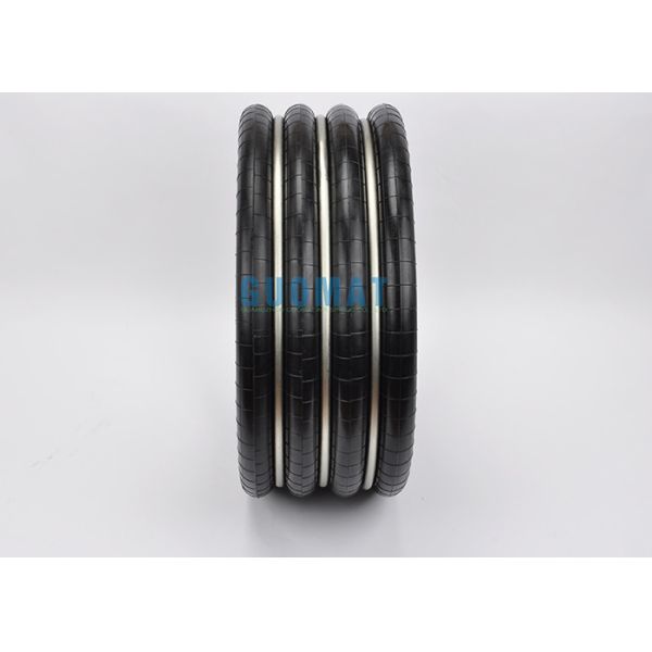 363mm Height Industrial Air Spring Quadruple Air Bag Bellows F-500-4R Gas Rubber Suspension Spring Repair Kits