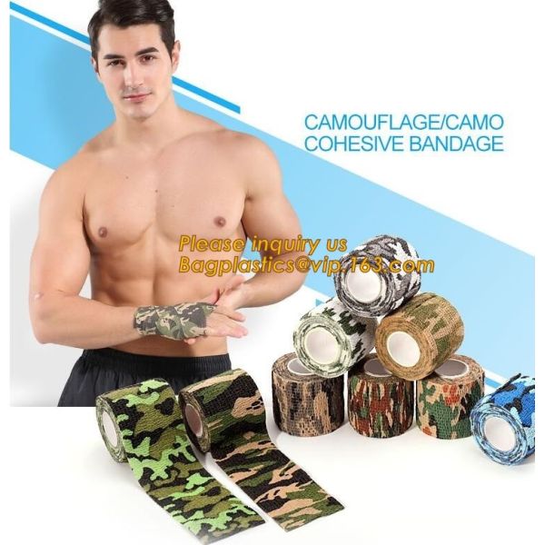 Buy Non Woven Medical Sport Bandage For Pressure Ulcers For Thumb Printed Cohesive Bandage,Medical Printed Self Adhesive Ela at wholesale prices