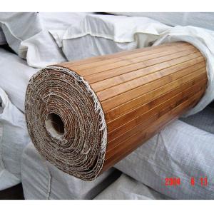 Customized Bamboo Wallpaper Bamboo Paneling 17mm Width Woven Back