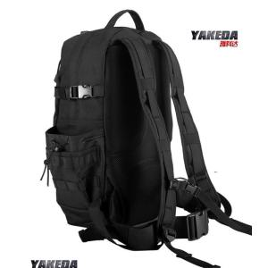 Black Outdoor Tactical Day Pack Backpack , Lightweight Travel Daypack