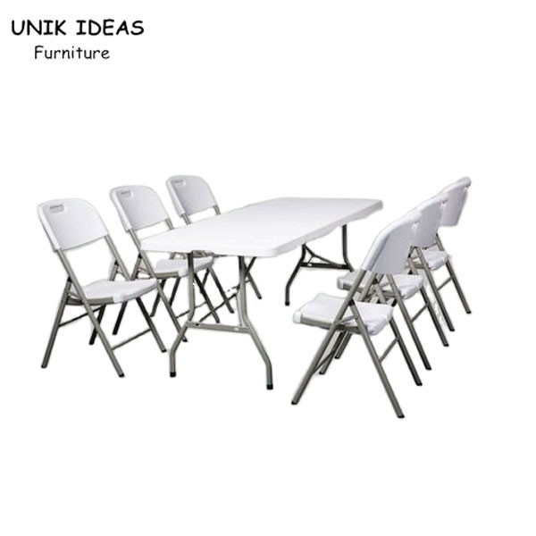 Buy 6ft Banquet Outdoor Plastic Folding Table Picnic Camping Table at wholesale prices