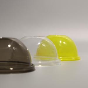 BPA Free Plastic Cup Lid Round Cup Lids 90mm Disposable Leak Proof