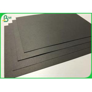 Smooth 12 x 12'' In Sheet 300gsm Thick Black Cardstock For ScrapBooking