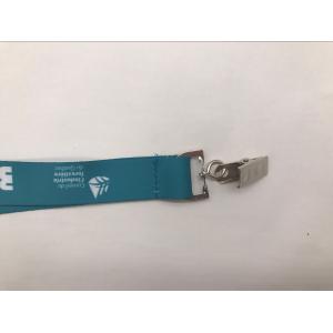 Fashion Design Polyester Dye Sublimation Lanyards Heat Transfer For Trade Show